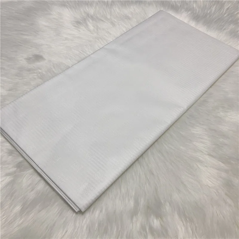 BlackWin африканская ткань atiku белый 10 ярдов/шт Африканский стиль хлопок Atiku материал кружева для Мужская одежда Atiku ткань-J5