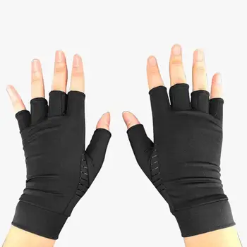 

Hands Copper fabric Gloves Therapeutic Unisex Circulation Arthritis Gloves Pressure Nursing Gloves for Men Women