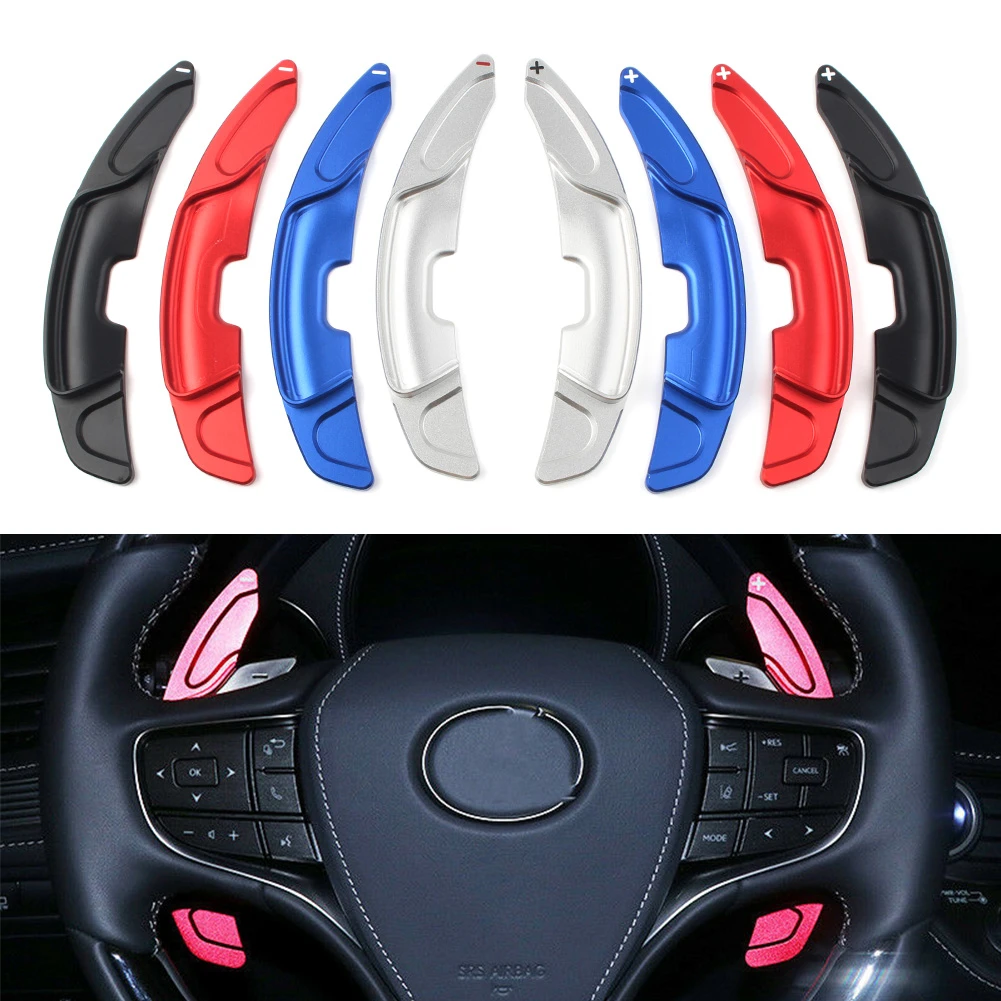Steering Wheel Shift Paddle Shifter Cover Guard Fit Lexus ES300h ES350 2019-2020 Steering Wheel Shift Paddle Shifter Cover Guard Fit Lexus ES300h ES350 2019-2020