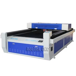 Machine de découpe Laser CNC CO2 pour mélange de métaux et tuyaux en acier au carbone, découpe non métallique 1325 