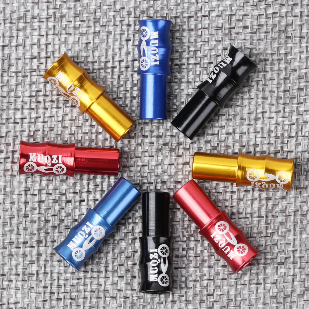 5 шт. высокое качество Алюминий сплав велосипедов кабель трубки Кепки горный