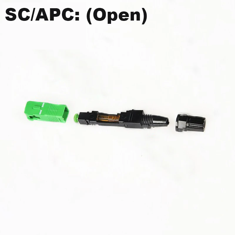 conector rápido de 100 unidades 8802-tlc 3 sc apc sc upc ftth