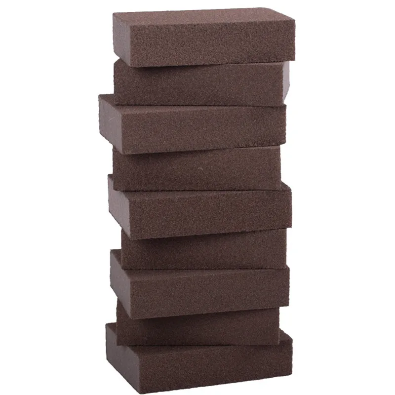 3 Cleaning Sponge Carborundum Brush Dish Wash Clean Pad Rust  Washing Magic Strong Brush Househeld Emery Rust Removing Kitchen