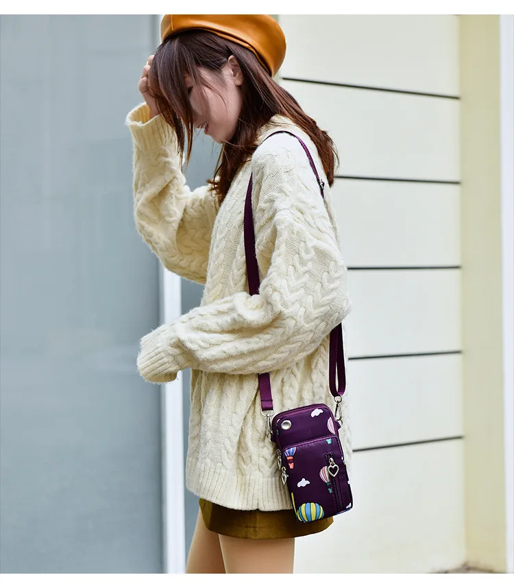 Universal Mobile Phone Bag For Samsung/iPhone/Huawei/HTC/LG Case Wallet Outdoor Sport Arm Purse Shoulder Bag Women Phone Pouch