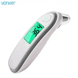 Инфракрасный термометр для детей, Бесконтактный ЖК-термометр для ушей и лба, лазерная температура тела, цифровой медицинский термометр для