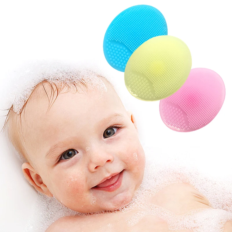 

Soft Deep Cleaning Face Brushes Face Care Silicone Facial Wash Pad Exfoliating Blackhead Removal Face Cleaning Brush Tool