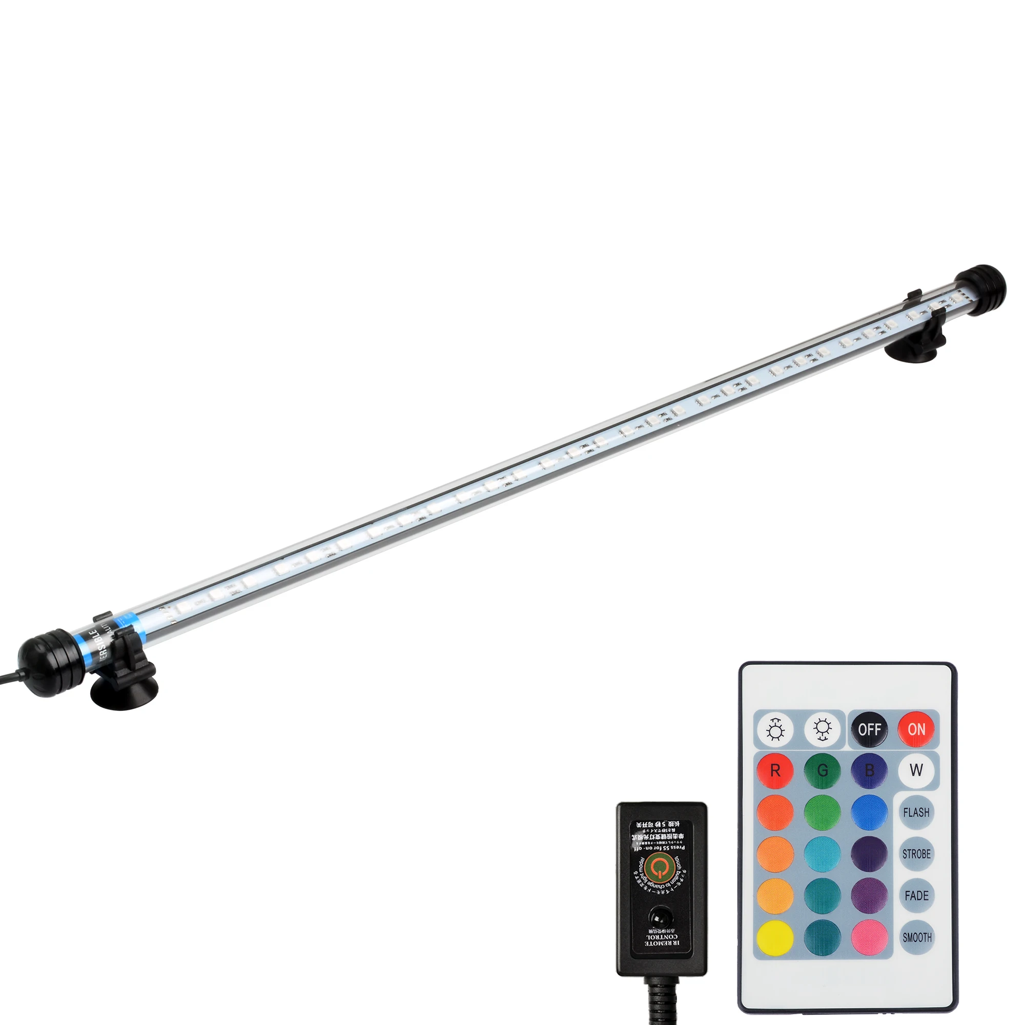 

Аквариумный светодиодный погружной светильник NICLUM 5050 SMD RGB, лампа для аквариума, водонепроницаемый фонарь для дайвинга, фотоосвещение 100-240 В