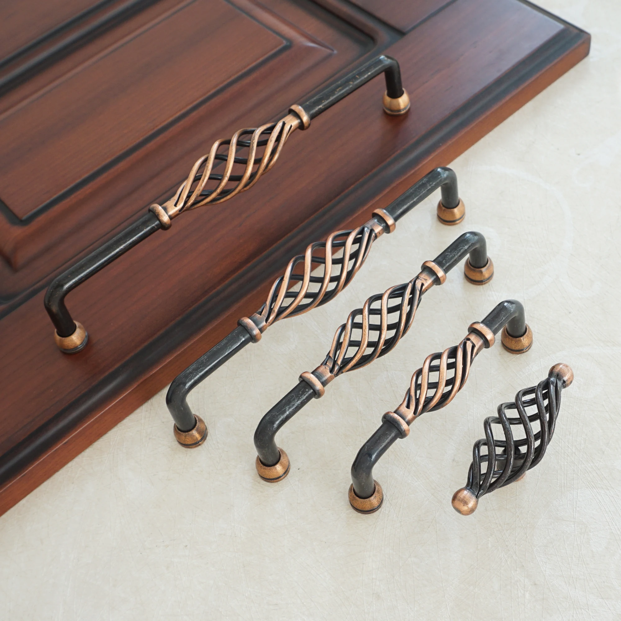 Antique Furniture Handles Wardrobe Door Pull Handles Birdcage