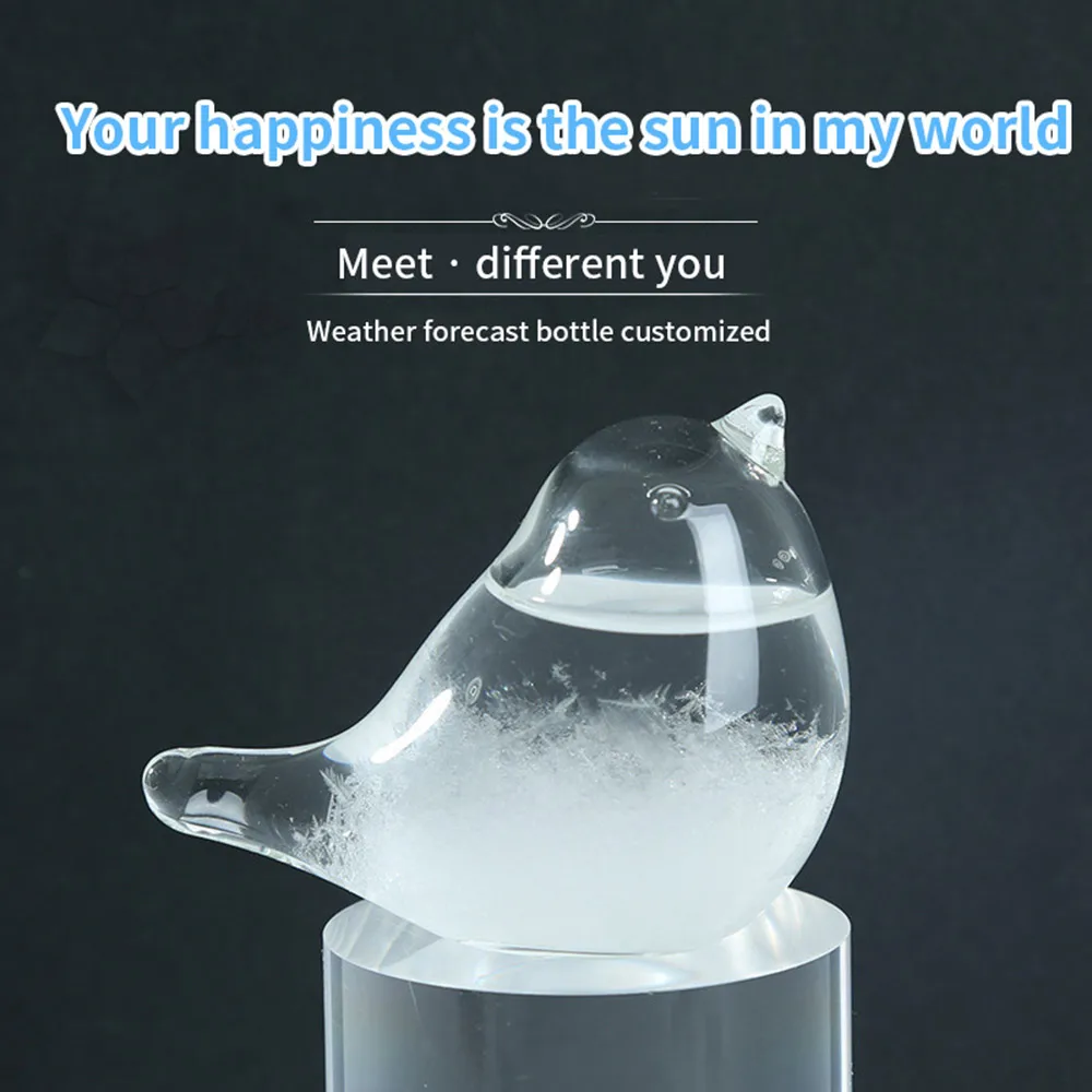 Прогноз погоды Storm Glass метеостанция жидкий барометр прогноз модный офисный