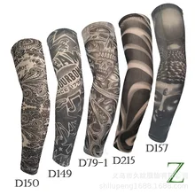 Нарукавник с татуировкой World of Warcraft комбинация тату рукава рука рукав большой цветок рука открытый солнцезащитный рукав