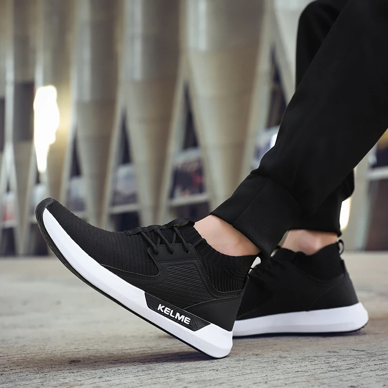 Мужские кроссовки KELME для бега спортивная обувь повседневные дышащие уличный