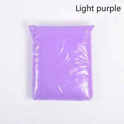A21 Light purple Супер светильник, ПЛАСТИЛИНОВАЯ посылка, 500 г, резиновая цветная глина, большая емкость, безопасная и Нетоксичная Детская образовательная космическая набор глиняных инструментов - Цвет: A21 Light purple