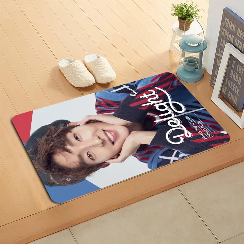 Новое поступление ли Джун GI KPOP коврик для дома фабричного производства Нескользящие ковер Гостиная/прихожей коврик для ванной Рождественский подарок