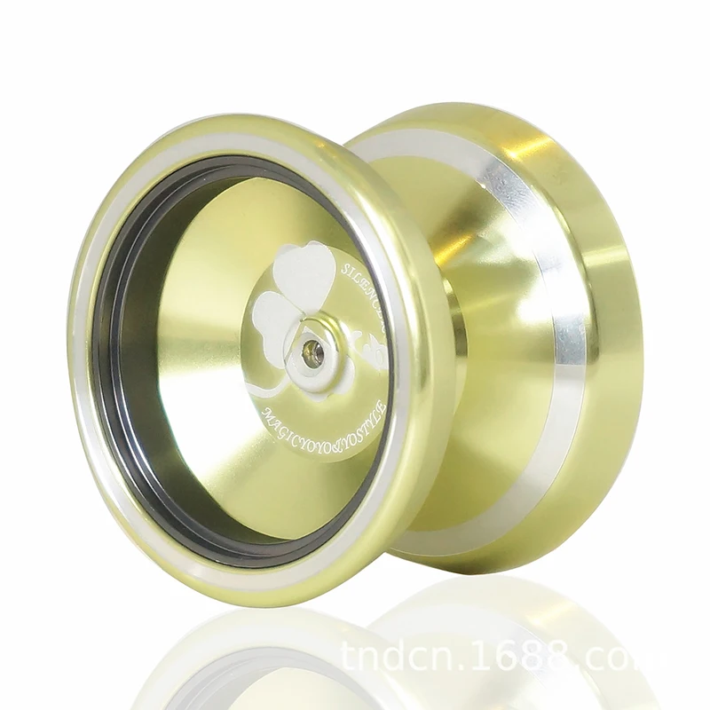 Original MAGICYOYO aluminum alloy boy yoyo ball children classic toy T5- sapphire blue professional metal yo-yo yoyo ball