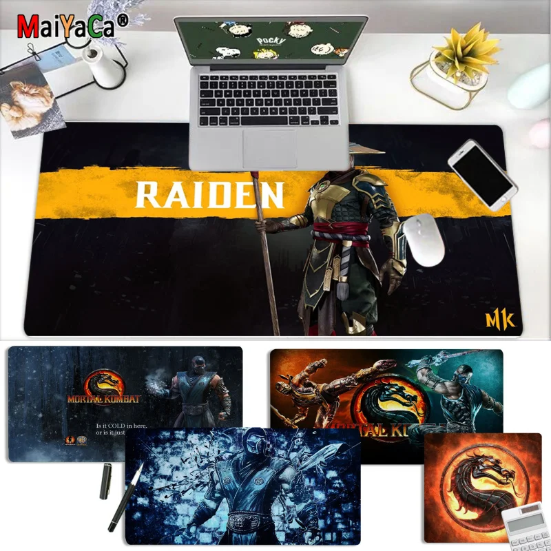 MaiYaCa новинка 2019 игровые мыши для ноутбука Mortal Kombat 11 резиновый коврик компьютерный