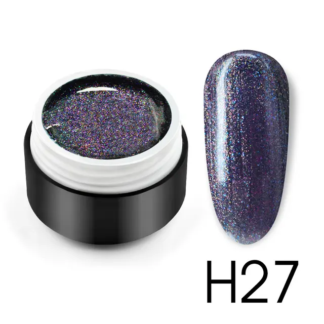 CANNI Laser Rainbow Series Nail Painting Color Gel - H27