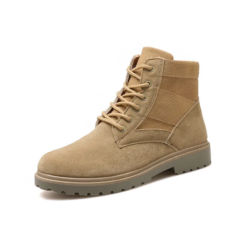 

Martin boots men's high snow men's shoes in autumn and winter help tooling boots retro desert boots