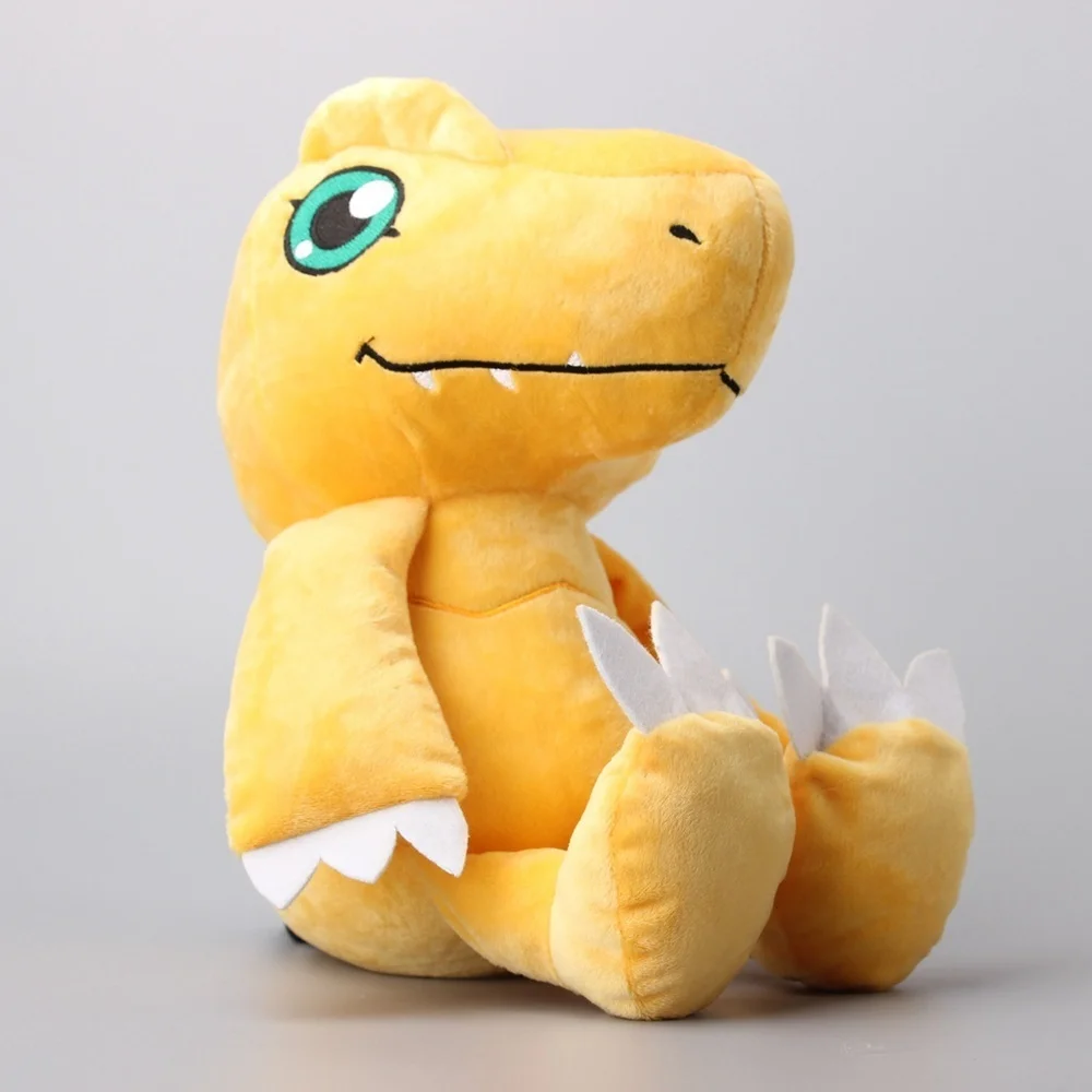Аниме цифровые дигимоны Приключения Таити Ягами Agumon плюшевые игрушки мягкие куклы, детский подарок 30 см