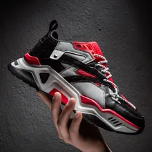 Мужская обувь, весна, стиль, мужская Спортивная повседневная интеллектуальная обувь для папы, тренд в Корейском стиле, Мужская модная обувь