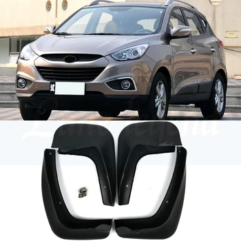 

4pcs Auto Fender Flares Mudflaps Mudguards Car Mud Flaps Front Rear Splash Guards for Hyundai ix35 2010 2011 2012 2013 2015