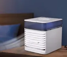 Aire acondicionado portátil con Lámpara Germicida UV USB, Mini humidificador con función de purificación
