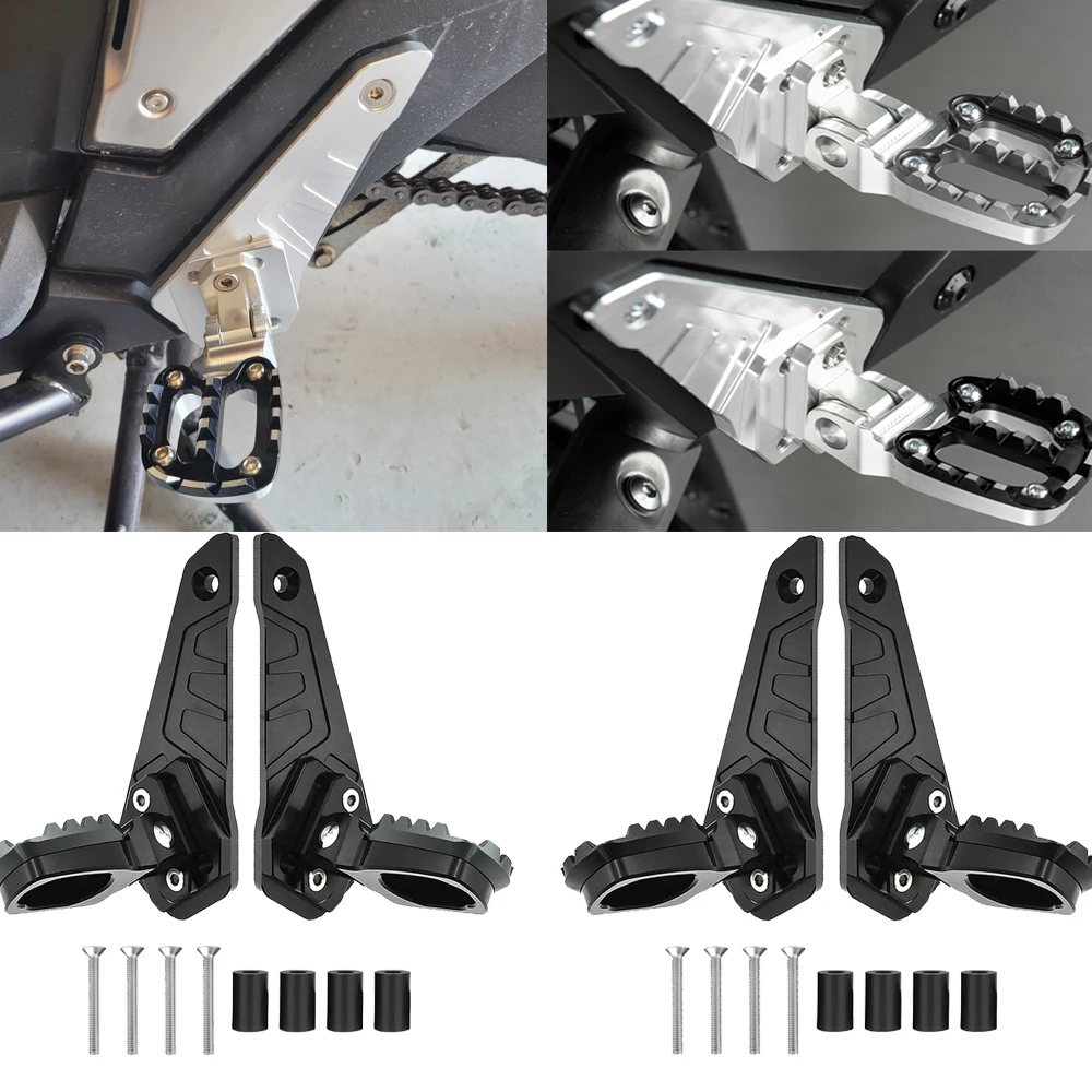 혼다 XADV 750 2021 XADV750 XADV 750 X-ADV750 발판 승객용 접이식 뒷발 페그, 오토바이 액세서리