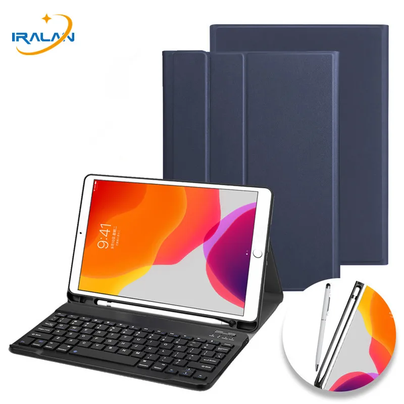 Чехол с клавиатурой для iPad 10 2 чехол 2019 A2200 A2198 A2232 карандашом Apple 7 7-го поколения