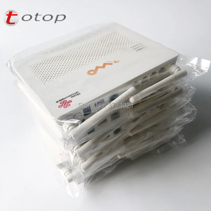 99% Новый Подержанный Huawei HG8347R EPON ONU 1GE + 3FE 1TEL USB Wifi оптический сетевой