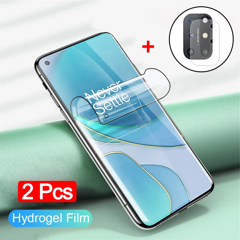 mica lamina oneplus 9 10 Pro ce 2 Hidrogel + cámara de protector pantalla  one plus