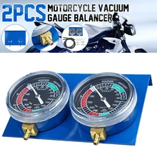 

2Pcs Motorcycle Carburetor Vacuum Gauge Balancer Synchronizer Tool Synchronizer Tool with Hose For Honda/Yamaha/Suzuki/Kawasaki
