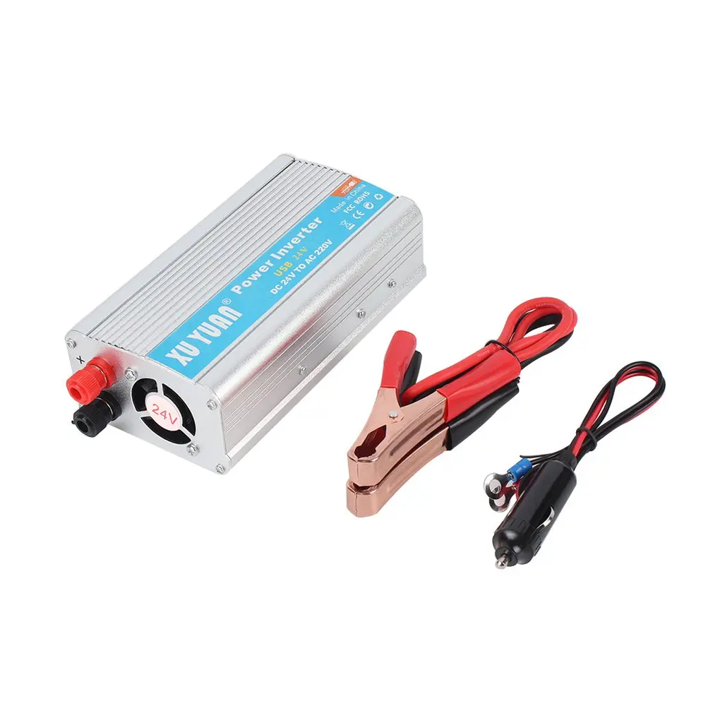 4000W 24V to 220V 200 Вт DC 12 В в AC 220 В автомобильный Автомобильный преобразователь мощности USB зарядное устройство адаптер автомобильный Автомобильный преобразователь мощности USB зарядное устройство - Цвет: 4000W 24V to 220V