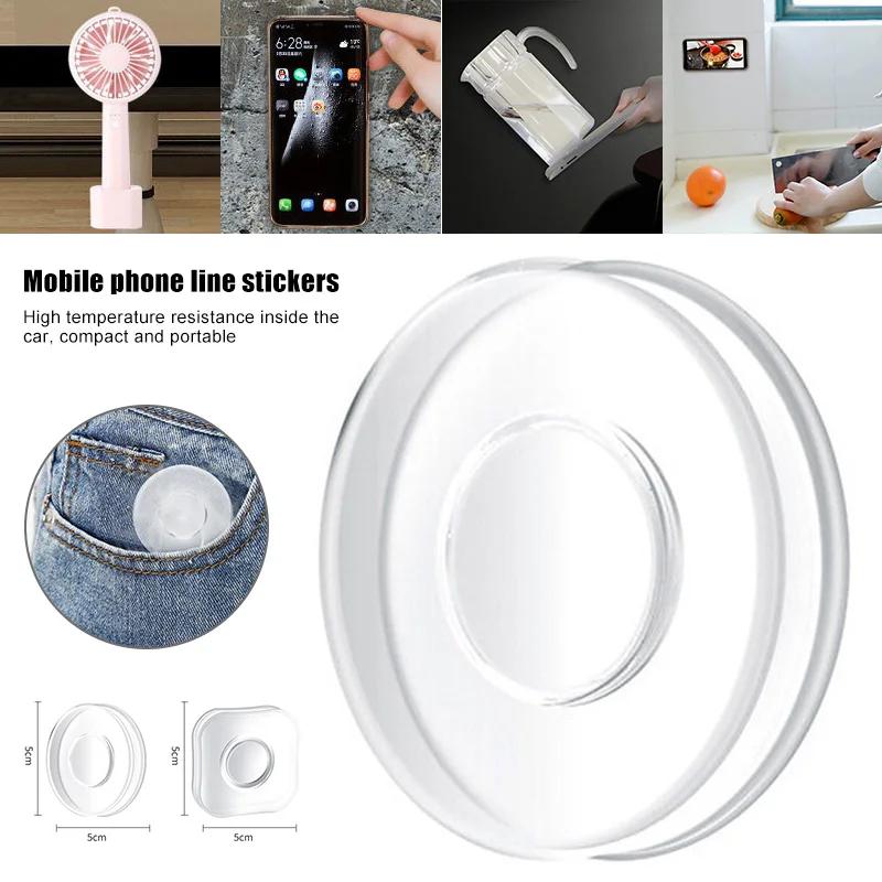 

Multi-function Washable Silicone Pad Cable Car Smart Phone Holder Organizer SP99