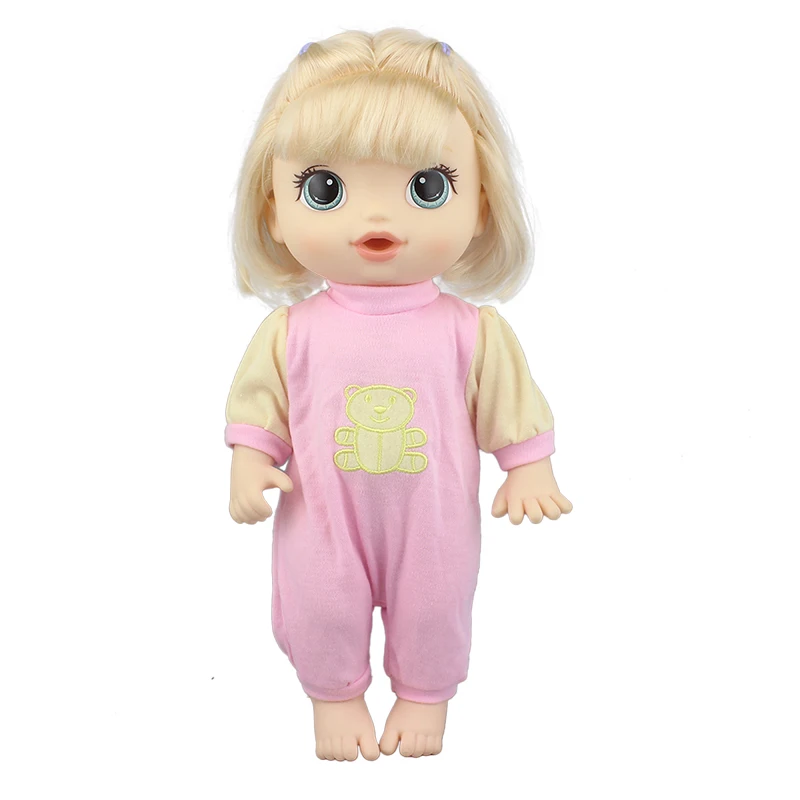2023 Fashion Suit For 12 Inch 30CM  Baby Alive Doll Toys Crawling Doll accessories — view 3