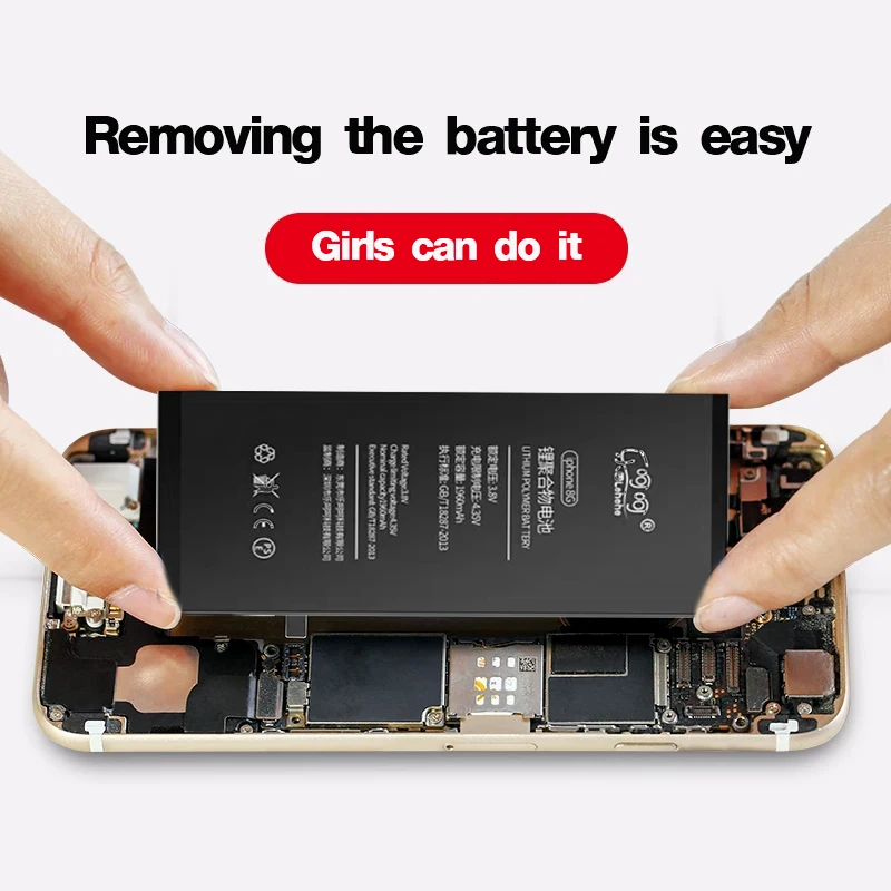 

Lehehe battery for iphone 8 8 Plus high capacity 2691mAh high quality zero cycle lithium battery with free removal tool