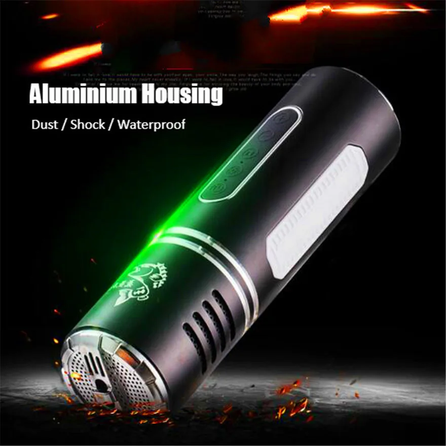 Велосипедный светильник радио Bluetooth мини динамик водонепроницаемый Hifi звуковая