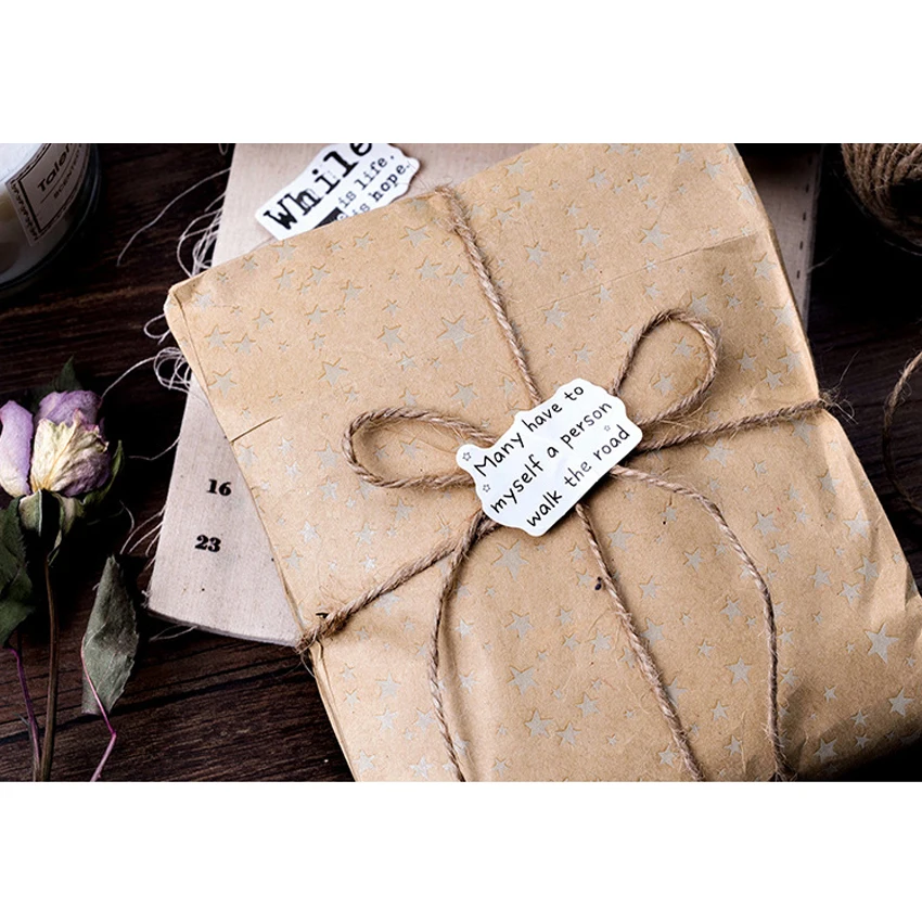 Caixas de Jornal Inglês do Vintage Etiqueta de Papel Decorativo para Scrapbooking Encaixotado Adesivo Washi Álbum 56 16 Material escolar e de escritório
