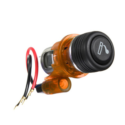 Car Cigarette Lighter in car Outlet Plug Boat Unviersal Power Socket With LED Light 12V 120W free ship