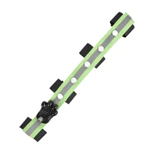 Многофункциональный пояс снаряжение ночной светящийся Конный Всадник жгут работает от аккумулятора Светодиодная лента Езда Аксессуар для шеи