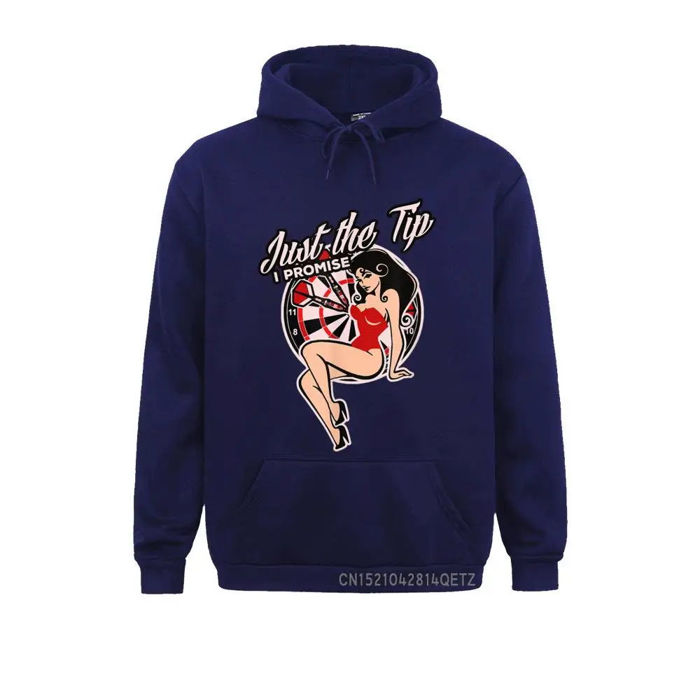 Darts Funny Just the Tip I promise Sexy Pinup Girl Shirt__B10514 Hoodies Oversized Casual Long Sleeve Men Sweatshirts Sportswears Darts Funny Just the Tip I promise Sexy Pinup Girl Shirt__B10514navy