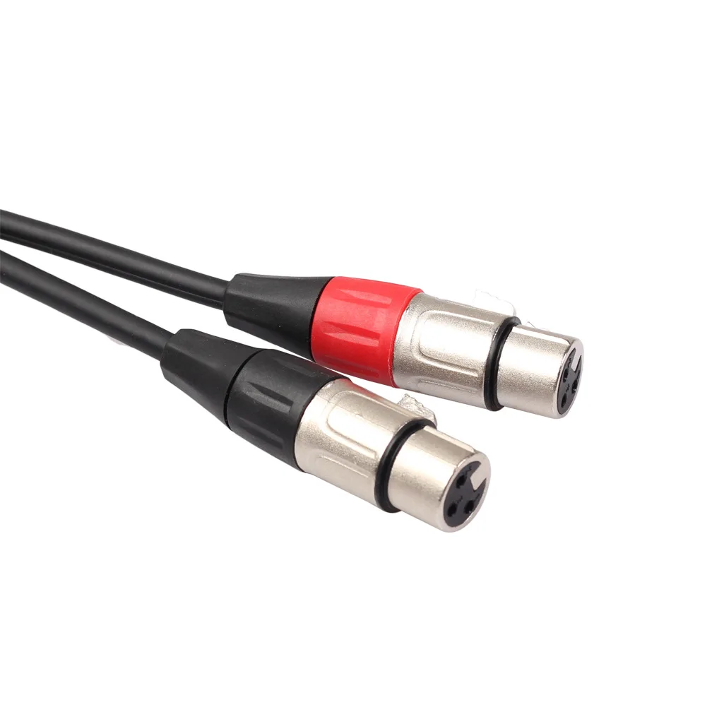  ũ Ŀ Hi-Fi Ȩ þ ׷ ý ͼ ܼ ڵ 2 RCA male to 2 XLR female  ̺