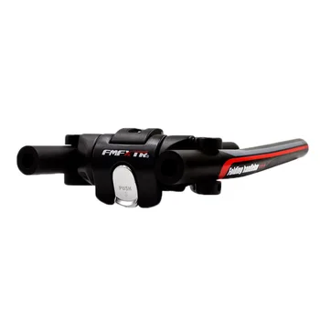 

Fmfxtr Aluminum Alloy Bike Folding Handlebar Scooter Handlebar Quick Release Foldable Bar for Mtb Road Bike