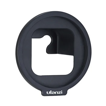 

52mm Filmmaker Durable Videomaker Easy Install Filter Adapter Ring Holder Wide Screen Black Mobile Phone For GoPro Hero 8