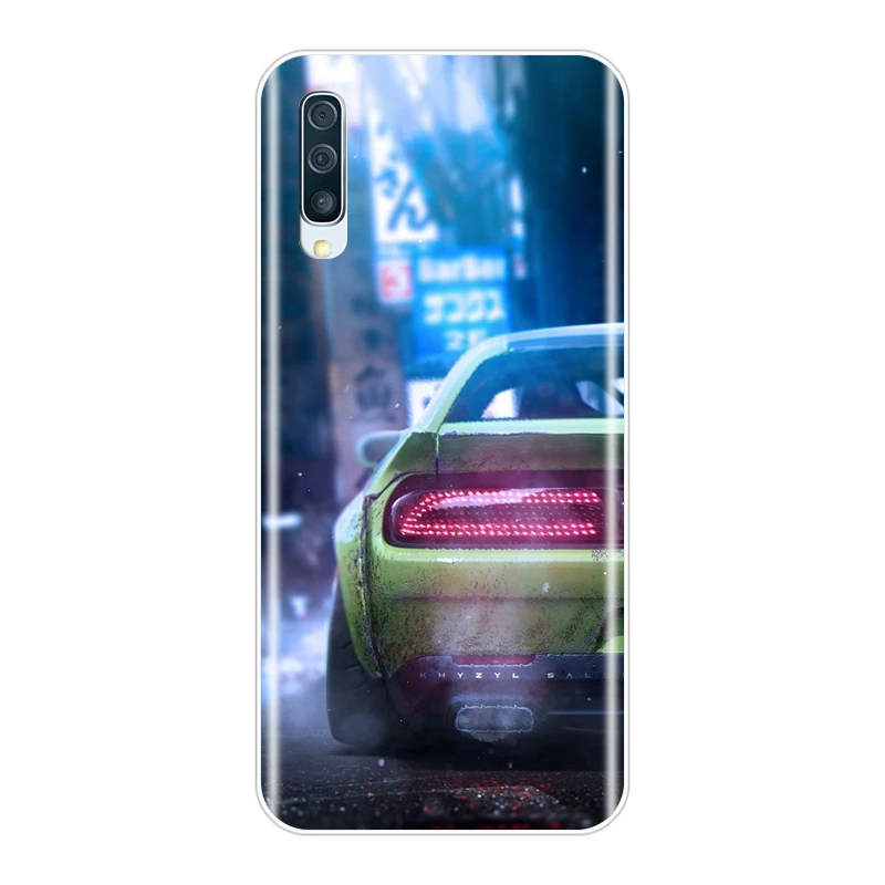 Силиконовый чехол для телефона samsung Galaxy A40 A30 A20 A10 Автомобильная спортивная мягкая задняя крышка для samsung Galaxy A80 A70 A60 A50 - Цвет: No.7