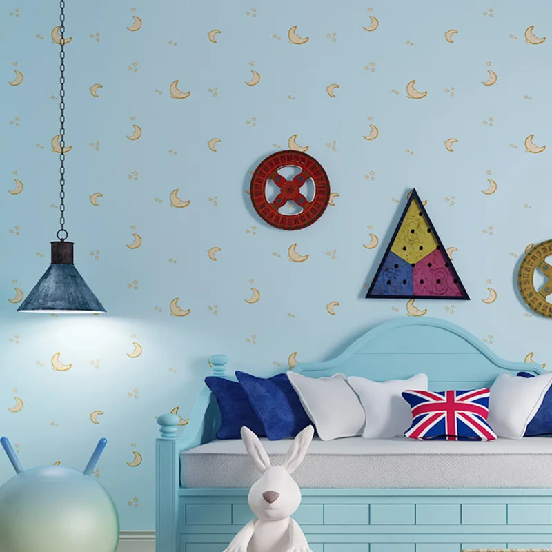 

Children wallpaper non-woven boy girl bedroom cartoon wallpaper for bedroom living room office kitchen wall papers home decor b