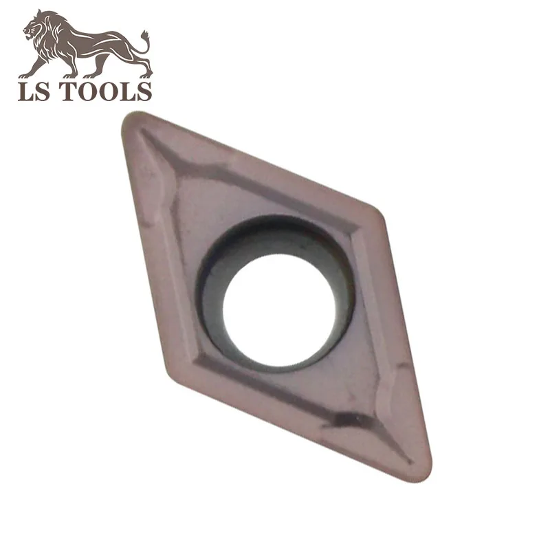 

LS TOOLS Lathe Internal Turning Tools Carbide Inserts DCMT11T304 MV DCMT070204 DCMT070208 Turning Inserts Blade for metal steel