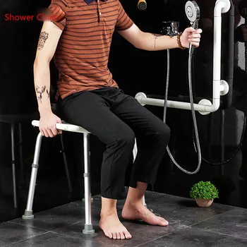 

Wetips Chair For Shower Bathroom Accessories Shower Stool For Bath Chair Mueble Auxiliar Douche Seat Anti Slip Shower Seat