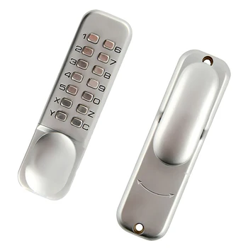 

Password Code Push Button Combination Access Machinery Keyless Knob Door Lock Fit Right/Left Hand Doors