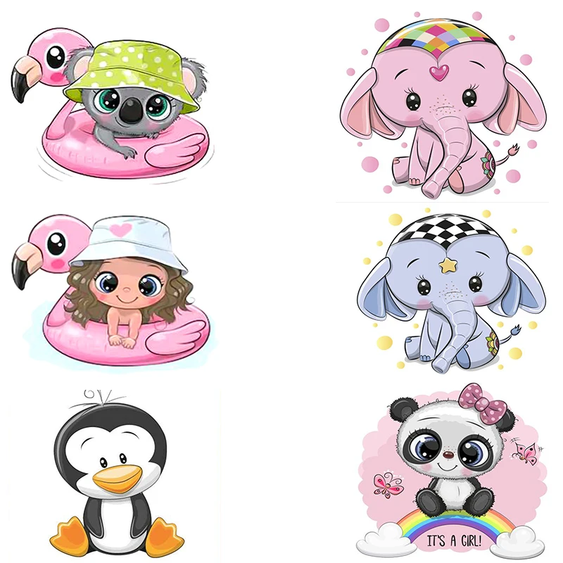 5D сделай сам алмазная живопись милая кошка носки животные пингвин слон вышивка