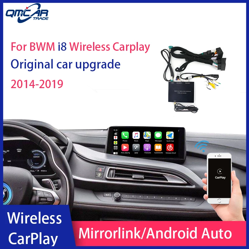 

Wireless Apple CarPlay/Android Auto for BWM i8