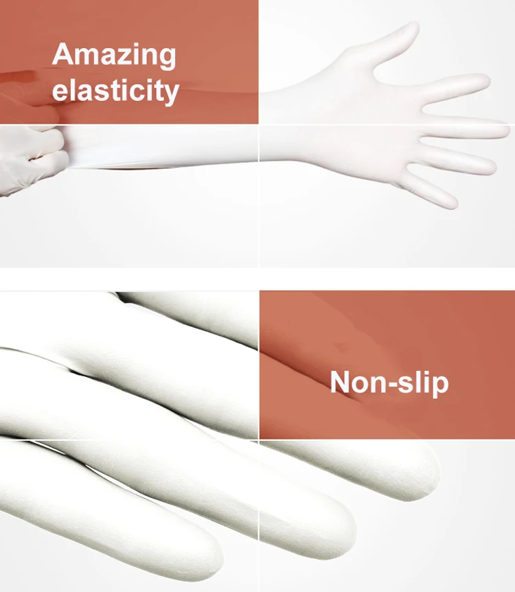 Ansell одноразовый Нитриловый латексные перчатки пищевой 100 шт гипоаллергенные рабочие перчатки эластичность Водонепроницаемая